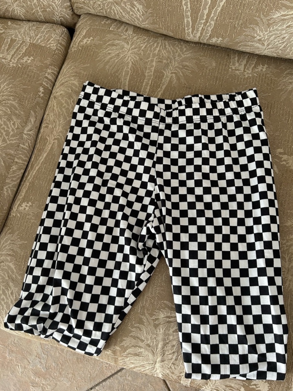 Black & White Checkered Pants